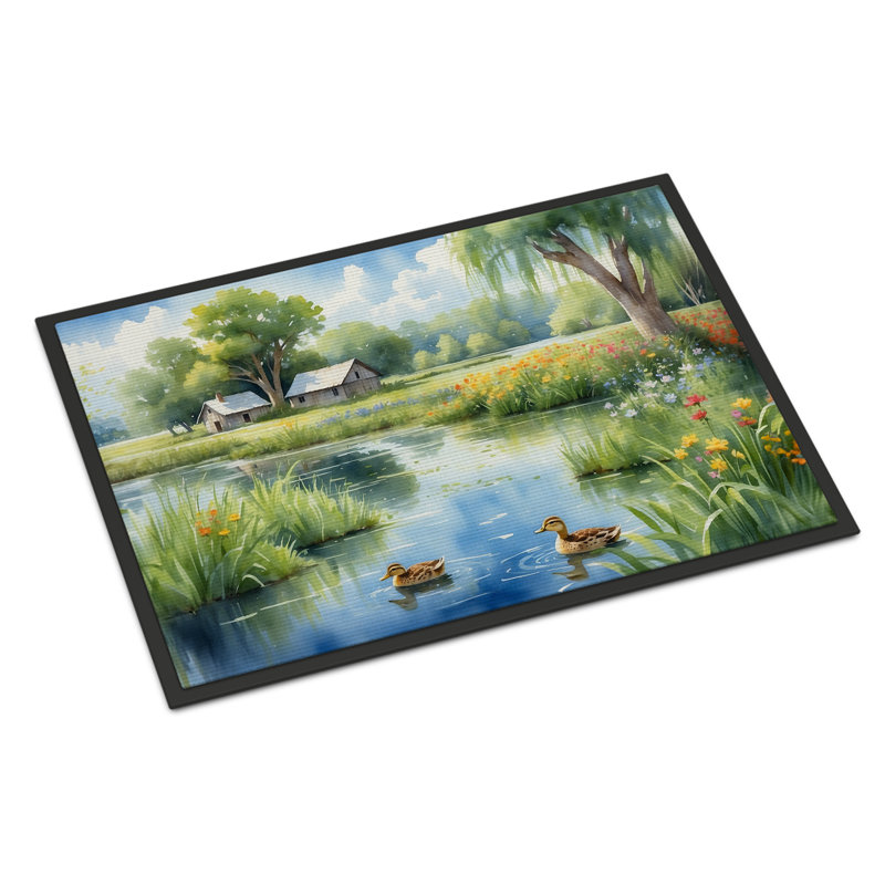 Mother Duck Doormat, 24" W x 36" L