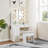 Besancon 4 drawer dressing table with light-967880456