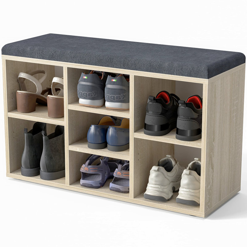 9 Pair Shoe Storage Bench