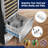 23.5'' Freestanding/built-in 110 Bottle And 165 Can Wine & Beverage Refrigerator