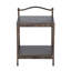 Lugo 45cm W Steel Bedside Table