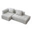Canapé modulaire en L avec canapé inclinable-1177080939