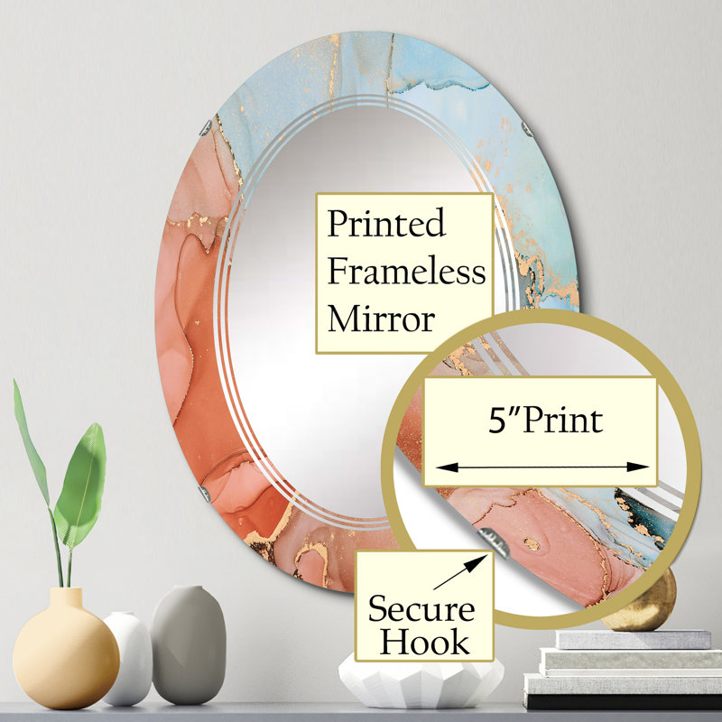 Miroir de salle de bain sans cadre, 30 po x 20 po
