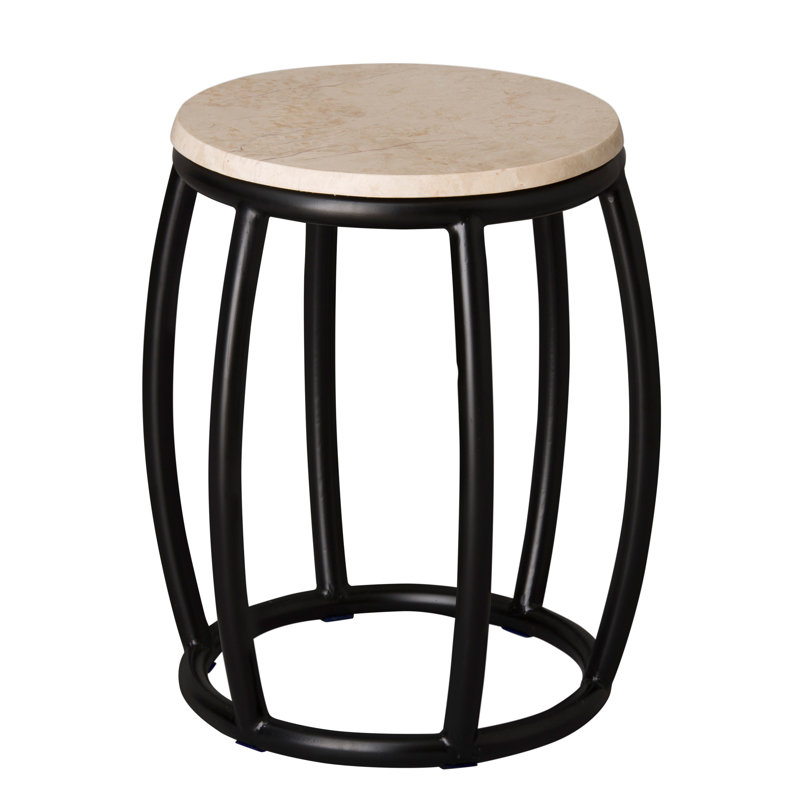 Tabouret d'appoint en acier