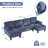 George Oliver 111‘W U-Shaped Sectional-1471534362