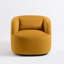Fauteuil pivotant en velours Bolton-955108774
