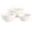 Gibson Home Gracious Dining Gourmet Expressions Embossed Porcelain Dinnerware Set, Service For 8 (40Pc)