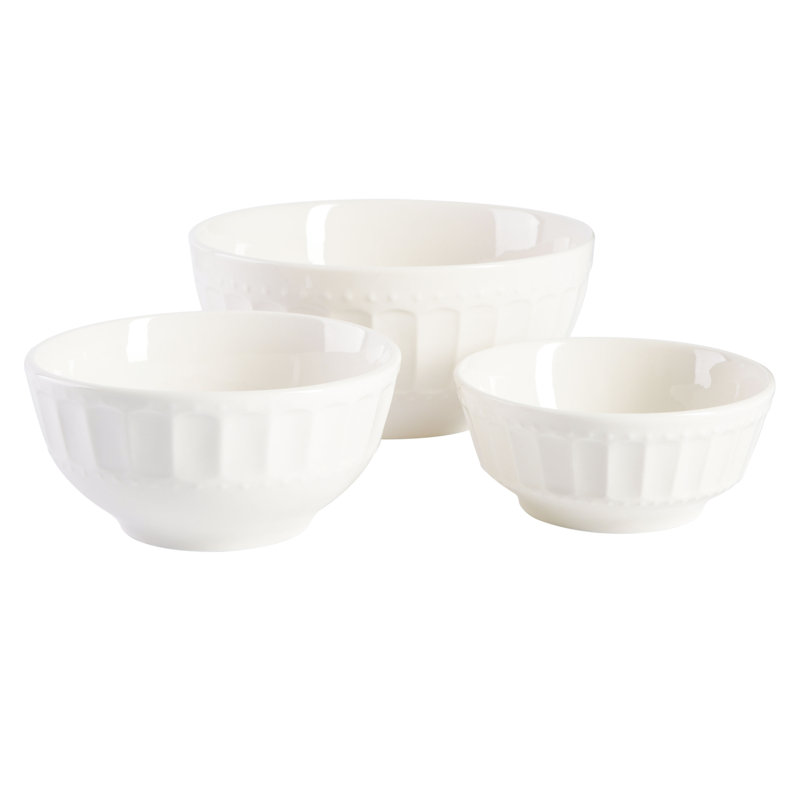 White Embossed Porcelain 40-Piece Dinnerware Set, Service for 8