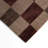 Checkered Gray Indoor and Outdoor Area Rug-502947261