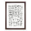 Study of Insects XL by Oliver Goldsmith - Picture Frame Drawing Print-55730497-55730501