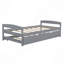 Lit plateforme avec lit gigogne