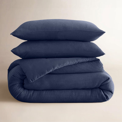 Felix Waffle Cotton Comforter Set