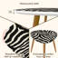 Ensemble de 2 tables basses gigognes Triangle