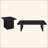 2-Piece Rectangular Coffee And End Table Set
