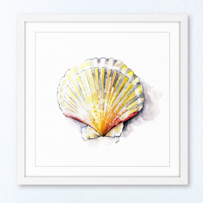 Rachel Byler - Single Picture Frame Painting, 41cm H x 41cm W x 3.81cm D