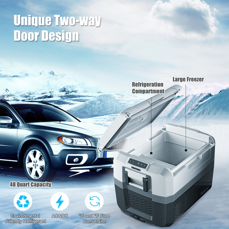 48 pte Refroidisseur de voiture portable