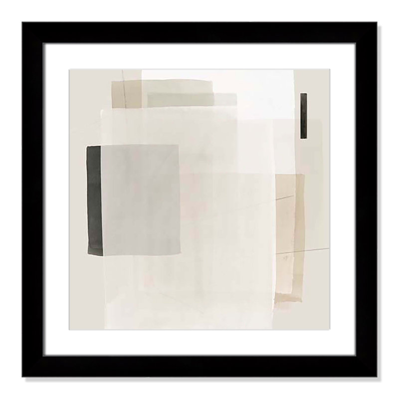 Mystical Momentum I par Hazel J, Cadre cube noir, H 25 po x l 25 po x P 1,25 po