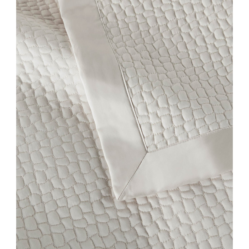Hamilton Quilted Coverlet, Pearl, Twin/Twin XL Coverlet