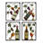 Metal Wine Multi Colored Wall Decor with Grapes Detailing Set
