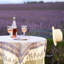 Lavender Handmade Floral Tablecloth-1797687436