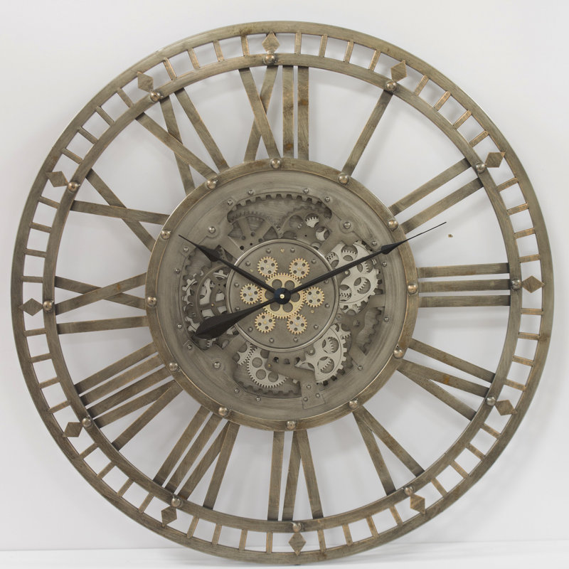 Aimah Metal Wall Clock