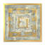 «Gold Glam on Grey Tapisserie I», reproduction sur toile encadrée-48347219-48347215