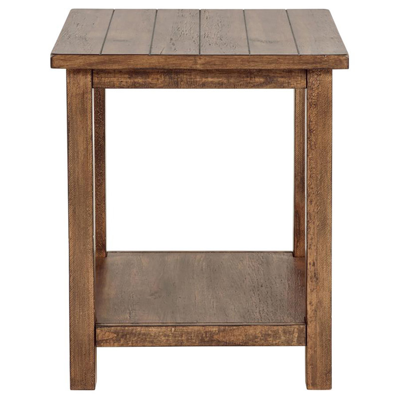 Table de bout Casados, Brun délavé