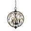 Lustre sphère 3 lumières Messersmith