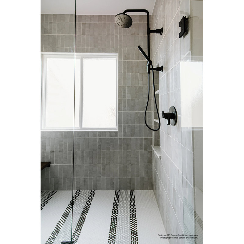 Cloe Ceramic Tile, Gray