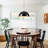 Lodi 1-Light Black Dome Pendant