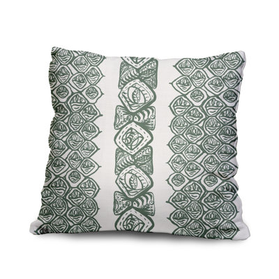 Geometric Reversible Throw Pillow