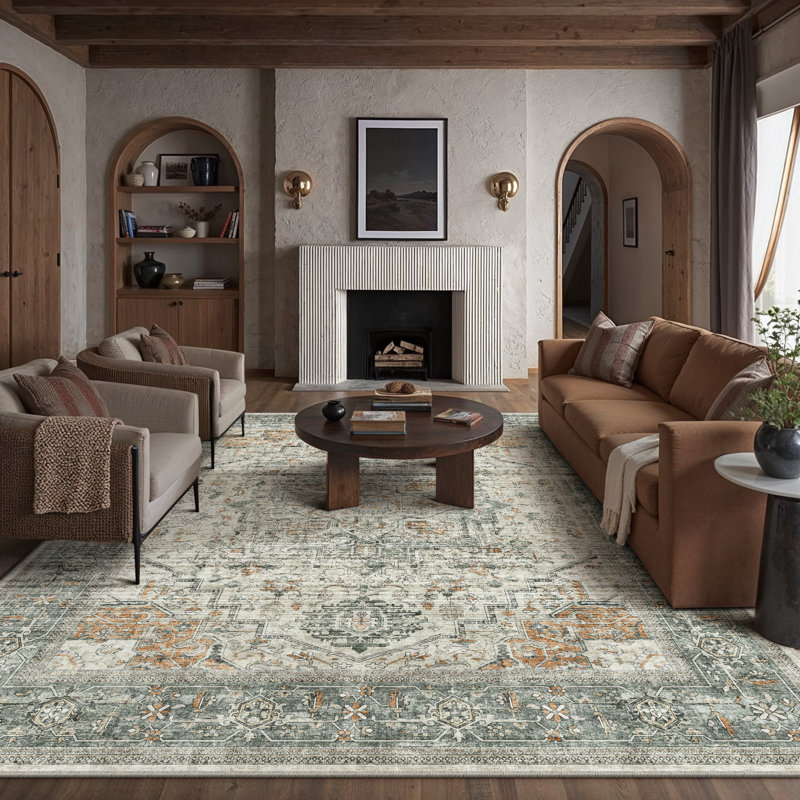 Velora Performance Oriental Rug, Rectangle 7'9" x 9'9"