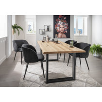 Louis Black Glass 120CM Dining Table +4 Velvet Chairs Choice Of 4 Styles  Chairs