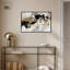 Winter Night Canvas Modern Black White Abstract Wall Art by Art Remedy-104433778-104433776