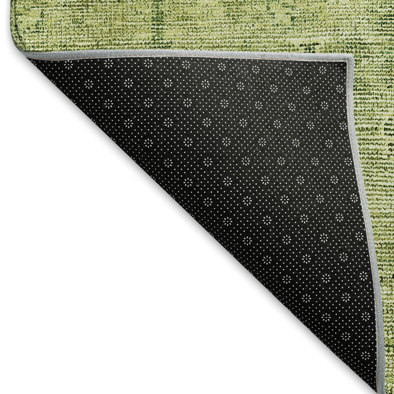 Tapis sauge de qualité supérieure Prisco, Rectangle 5 pi x 7 pi 6 po