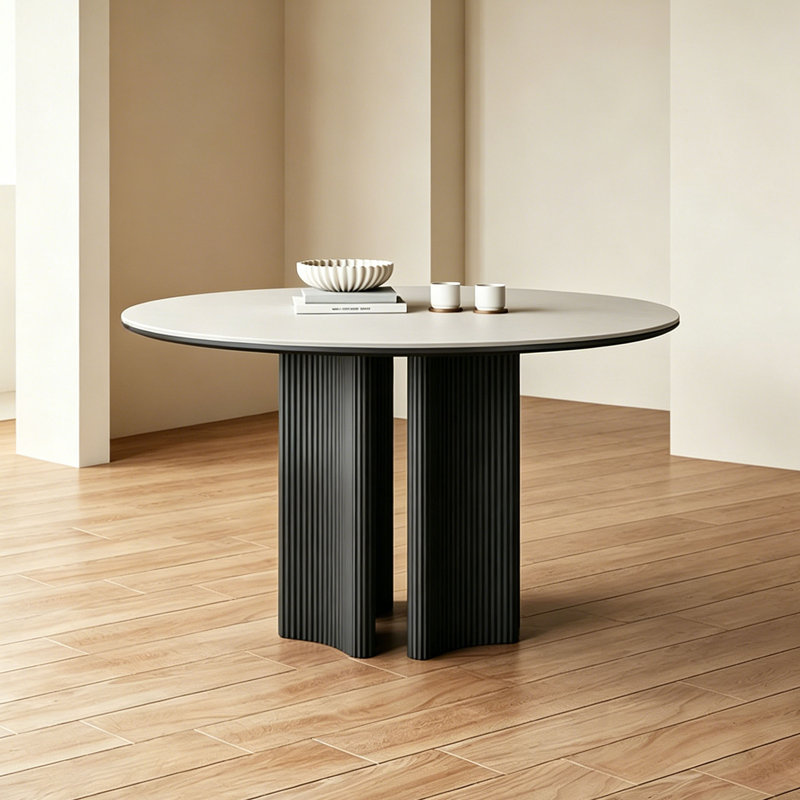 Table de salle à manger Nordic, H 29,5 po x L 51,2 po x l 51,2 po