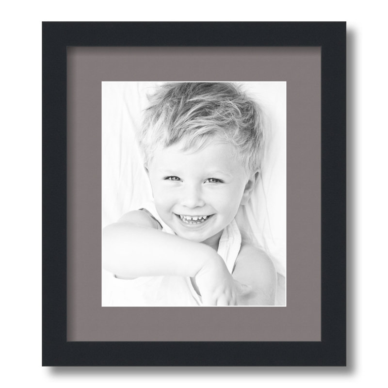Cadre pour photo simple 8,5 po x 11 po, Étain