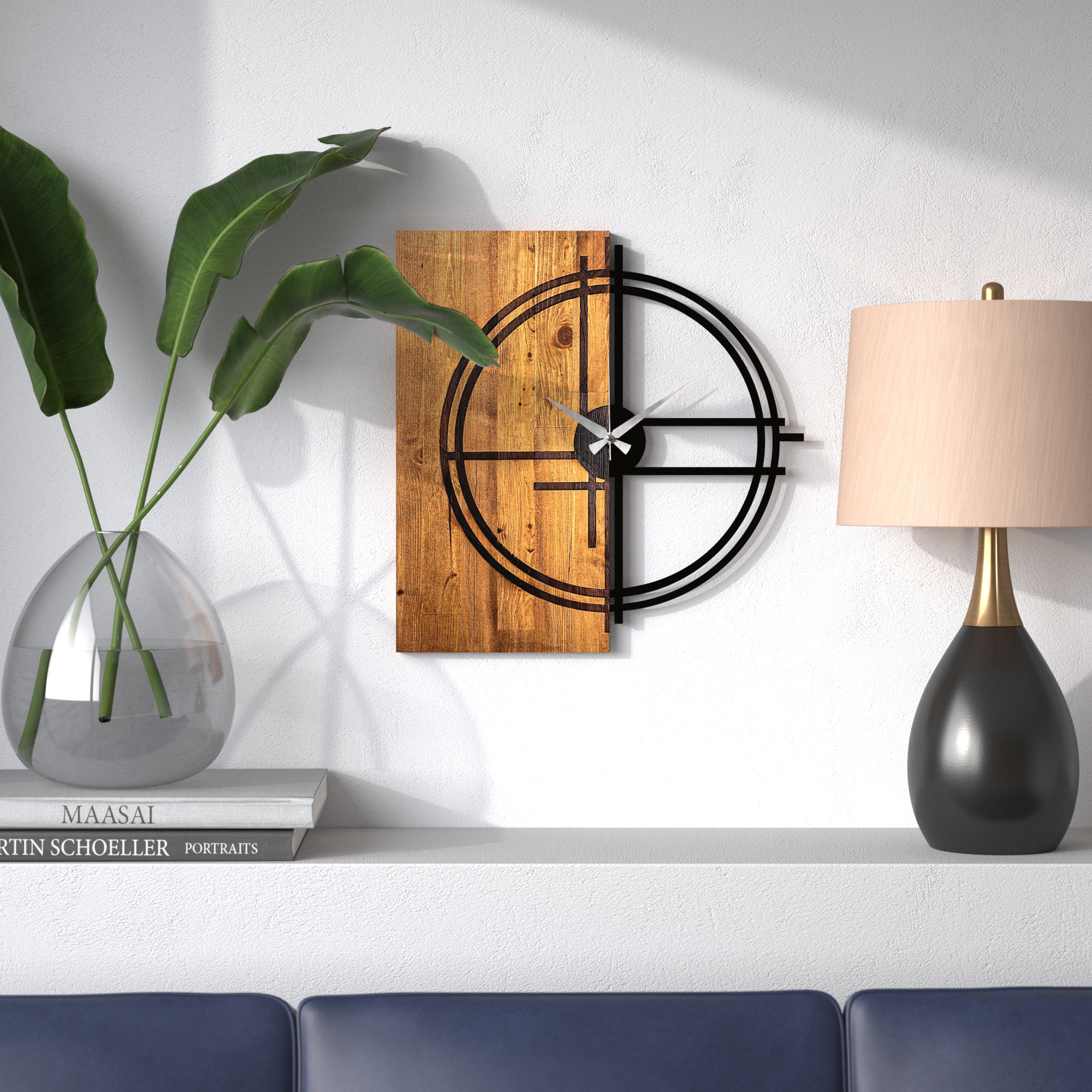 Bless international Wall Clock Wayfair