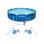 Piscine à structure métallique Intex avec pompe de filtration et ensemble de nettoyage de piscine (paquet de 2)