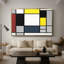 Composition avec toile encadrée, jaune, rouge, noir, jaune et gris, 1921 - Piet Mondrian-1662713189-1662713191