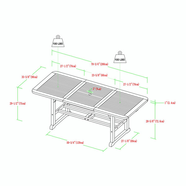 Dimensions du produit