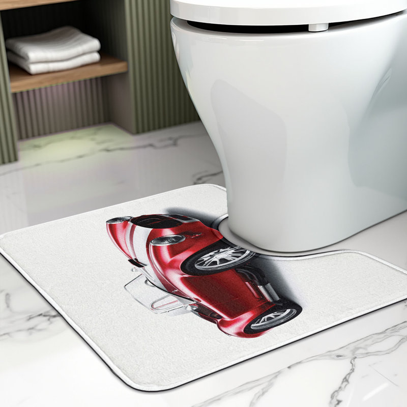 Tapis de salle de bain en U Cars