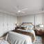 Ventilateur de plafond moderne à 5 pales de 52 po avec lumières DEL et télécommande-288144501-287990469