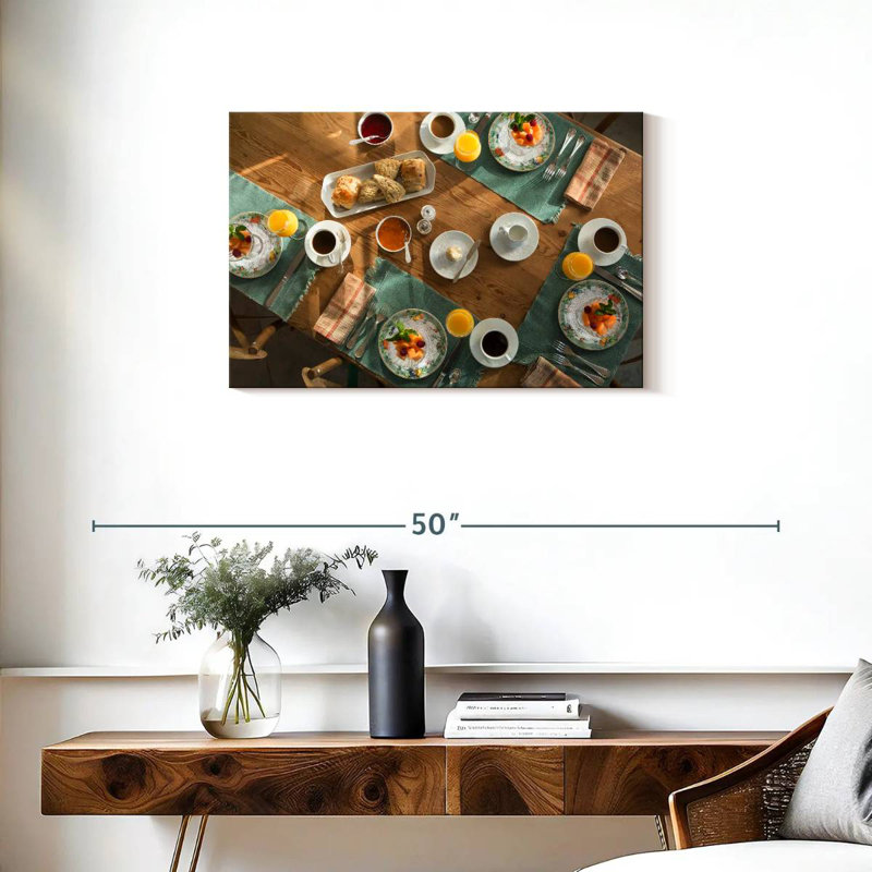 Breakfast Table, 20" H x 30" W