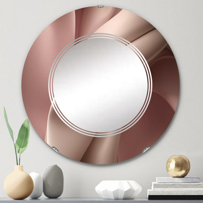 Ameno - Miroir mural moderne rond