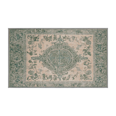 Tapis gris soyeux et moelleux