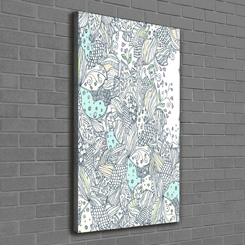 Floral - Wrapped Canvas Print