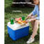Hard Cooler, 21QT Portable Rolling Cooler with Wheels, Leak-Resistant Coolbox Keeps Contents Cool for 48 Hours, Ice Retention Insulated Chests, Ultra-Light for Outdoor Picnics, Grill, Camping
