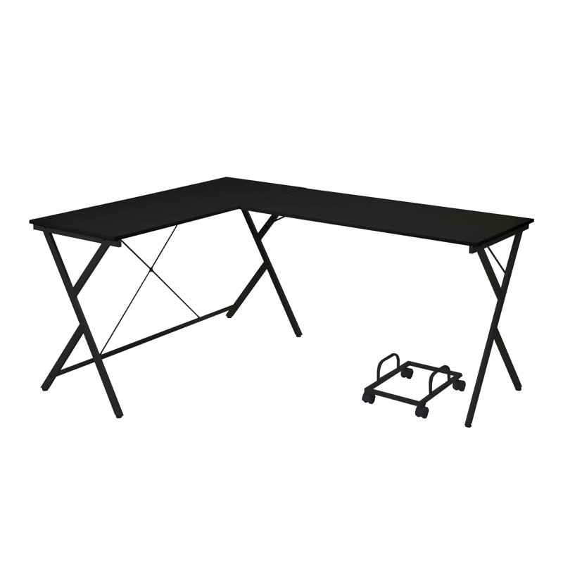Bureau d'ordinateur Dazenus, Noir