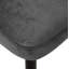 Tabouret de bar et de comptoir pivotant revêtu de velours-873056582-886128418